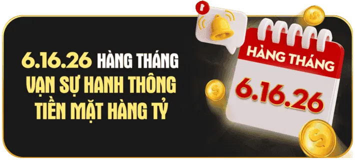 Biểu tượng hoàn trả cao hơn cho thành viên VIP